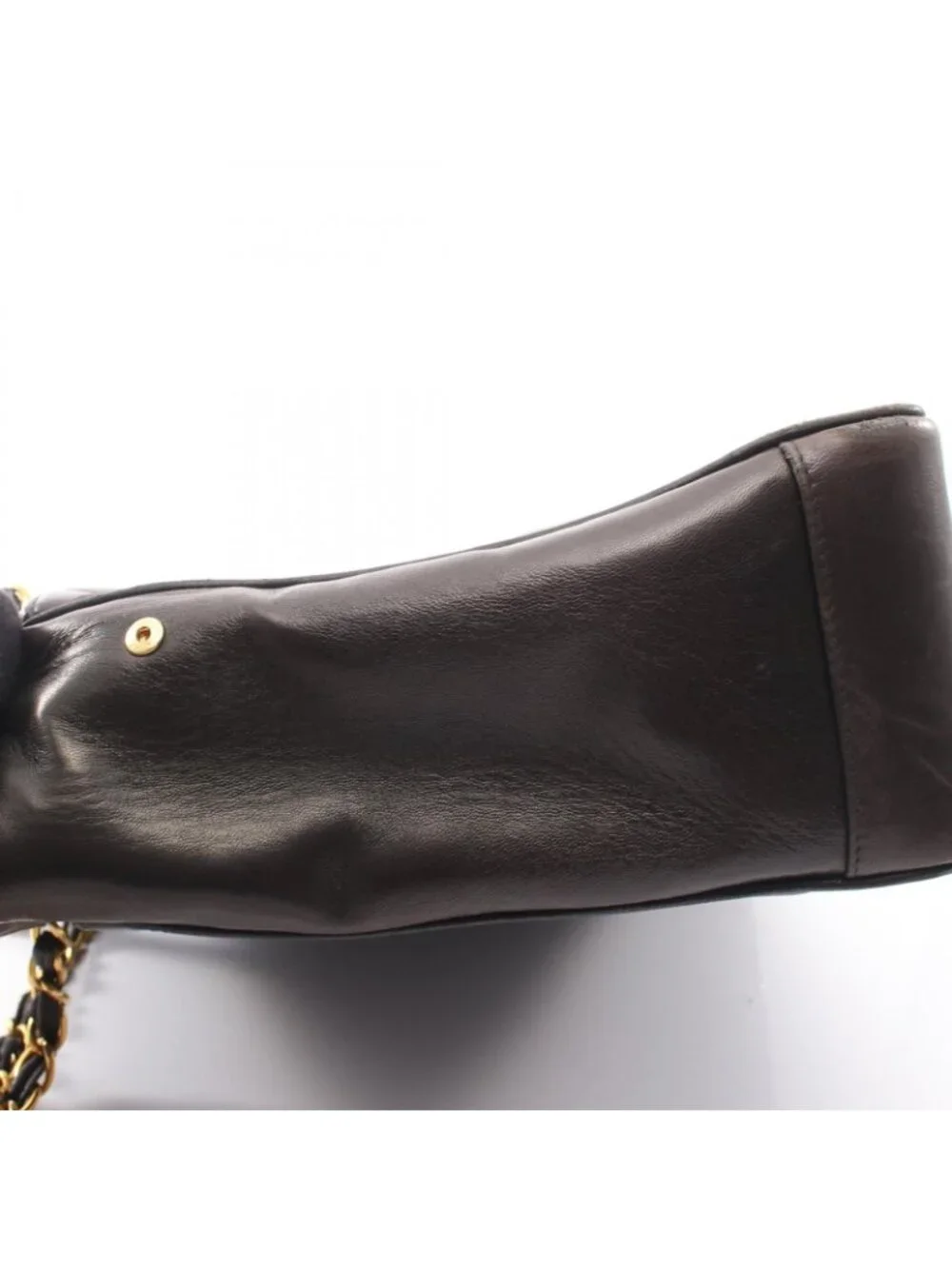 Chanel Shoulder Bag Quilted Black Lambskin